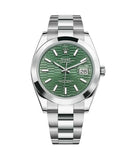 Rolex Datejust 126300-0021 41 Mint Green Fluted Motif Dial