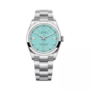 Rolex Oyster Perpetual 126000 36 Torquoise Blue Dial