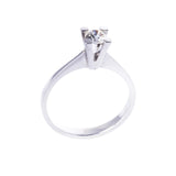 18K White Gold Diamond Ring