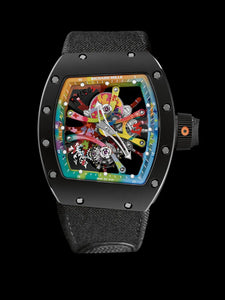 Richard Mille Rm 68-01 Tourbillon Cyril Kongo Luxury Graffiti Watch