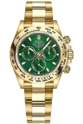 ROLEX COSMOGRAPH DAYTONA GREEN 116508 0013 Mozafarian Jewellers Dubai