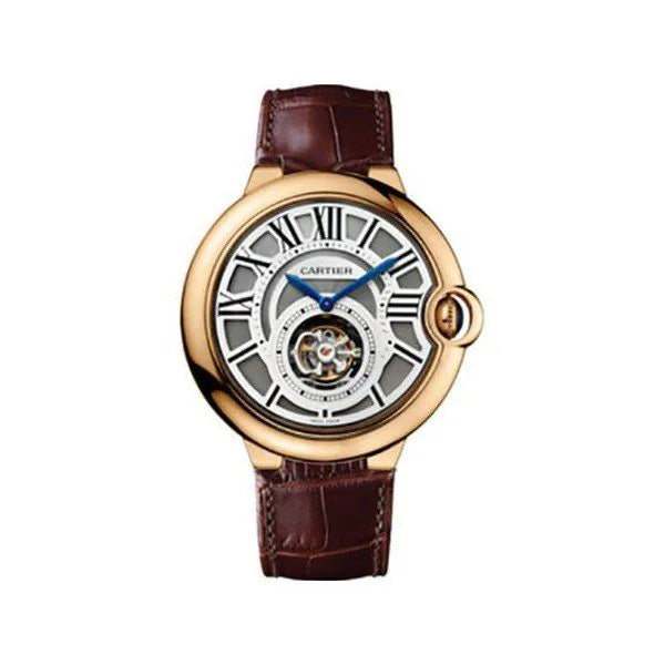 Cartier Ballon Bleu 18Kt Rose Gold 46Mm Men’S Watch