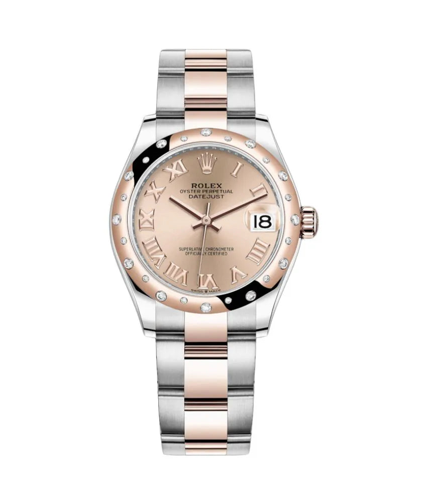 Rolex Datejust 278341Rbr-0005 31Mm Stainless Steel And Rose Gold