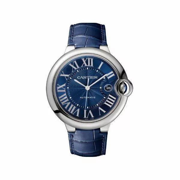 Cartier Ballon Bleu Stainless Steel 42Mm Men’S Watch